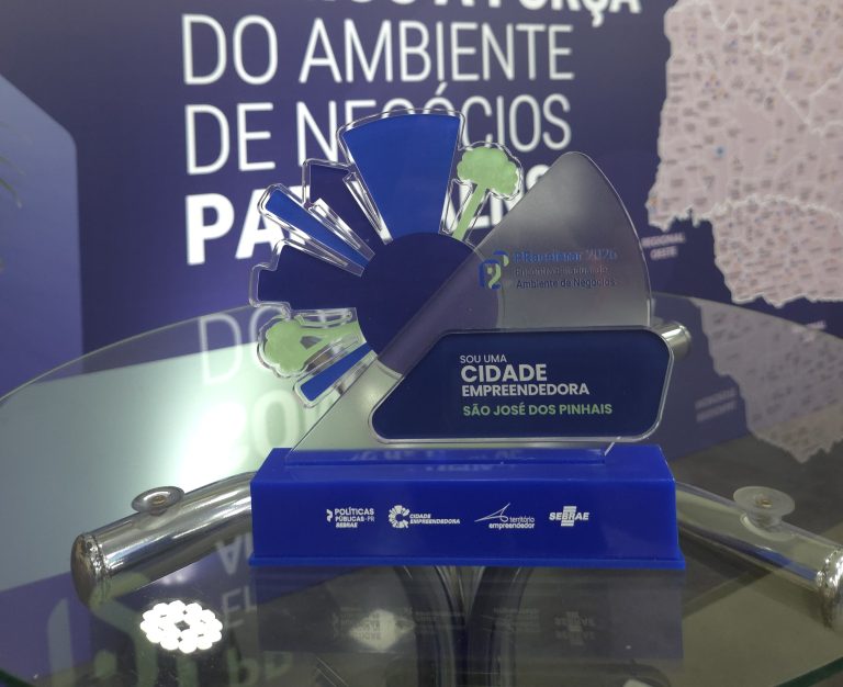 São José dos Pinhais é reconhecida como Cidade Empreendedora no PRacelerar 2026