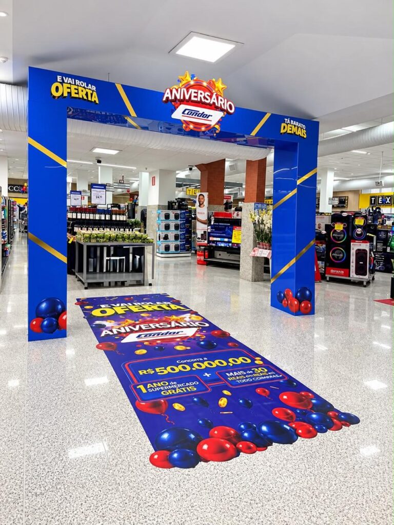 Condor comemora aniversário com ofensiva de ofertas e estreia jingle próprio