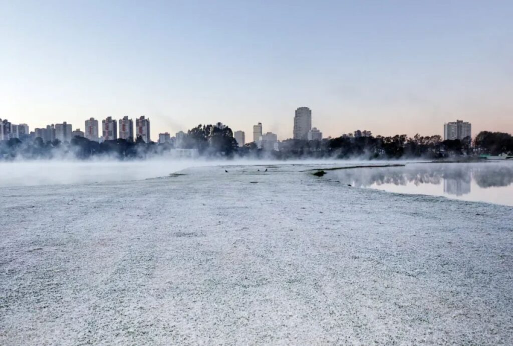 Frio intenso já tem data para chegar ao Paraná com mínima de 2°C